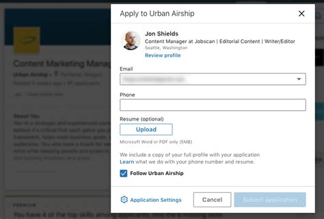 Easy apply .